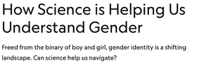 Science and Gender Understanding
