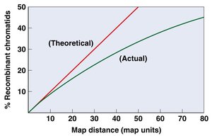 Interference and map distance accuracy