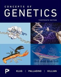 Concepts of Genetics textbook cover