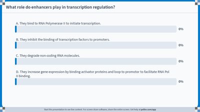 RNA polymerase and DNA