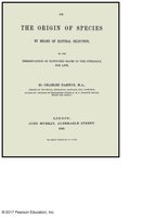 Title page of Darwin's 'The Origin of Species'