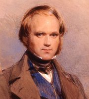 Portrait of Charles Darwin