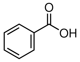 Structure of benzoic acid