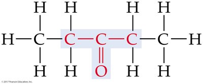 Ketone structure example