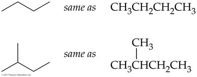 Line structure example