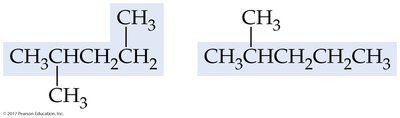 Conformers with methyl group on same carbon
