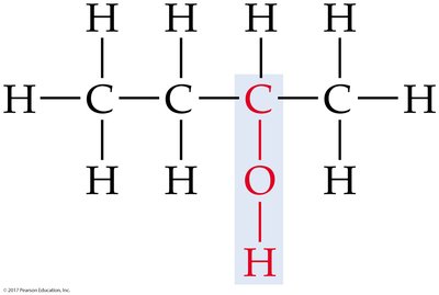 Alcohol structure example