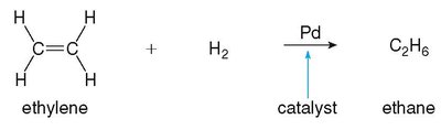Catalyst in a reaction