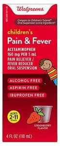 Children's acetaminophen packaging