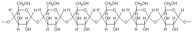 Starch and cellulose structures