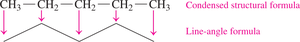 Line-angle formula for pentane