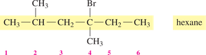 Substituent location and naming