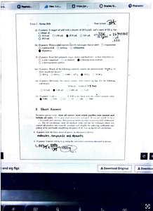 Density and significant figures calculation