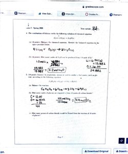 Stoichiometry and chemical equations