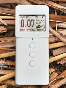 Dosimeter for measuring radiation exposure