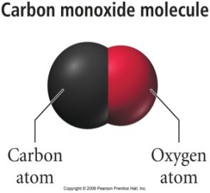 Carbon monoxide molecule