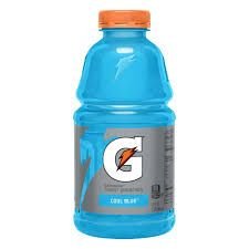 Gatorade bottle as an example of an electrolyte solution