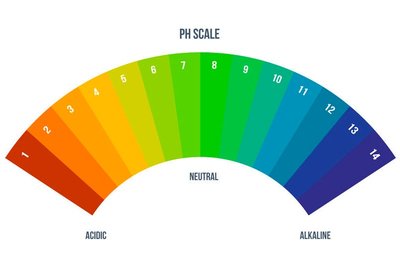 pH scale diagram