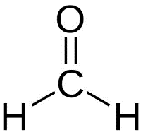 Lewis structure of formaldehyde (CH2O)