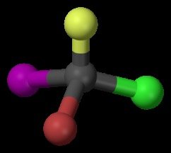 Chiral carbon with four different groups