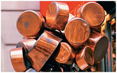 Copper cookware as an example of physical properties