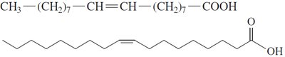 Oleic acid structure