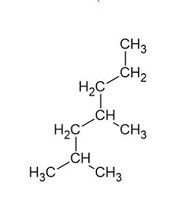 Branched alkane structure