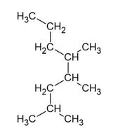 Branched alkane structure