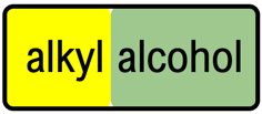 alkyl alcohol common name structure