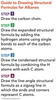 Straight Line Example Drawing GOB Chemistry Study Guide: Organic Compounds & Alkanes | Notes