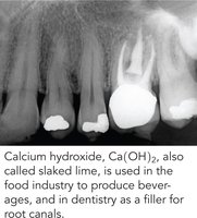 Calcium hydroxide in dentistry and food industry
