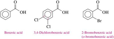 Aromatic carboxylic acids
