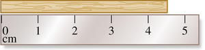 Reporting length using a ruler