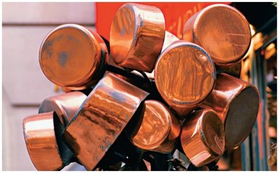 Copper cookware as an example of physical properties