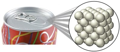 Aluminum can as an example of a pure substance