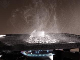 Three states of water