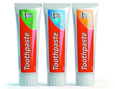 Toothpaste as a combination of chemicals