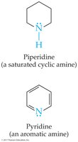 Piperidine and pyridine structures