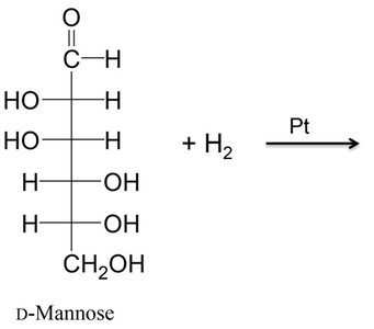 Reduction of D-mannose