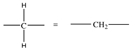 Expanded and condensed structural formulas