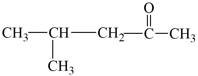 Ketone structure with methyl group