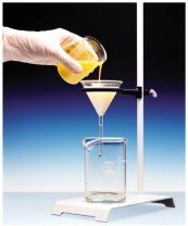 Separation of a mixture by filtration