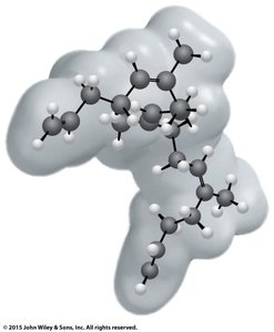 Cis/trans isomerism in polymers