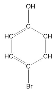 Bromophenol structure