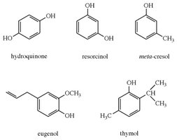 Examples of phenols