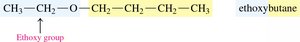 Step 2: Name alkoxy group