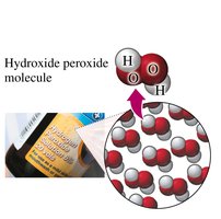 Hydrogen peroxide molecule