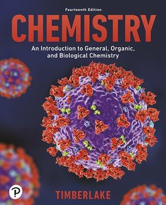 Chemistry textbook cover showing molecular structure