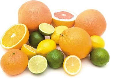 Citrus fruits as sources of acids