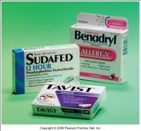 Amine salts in medicine